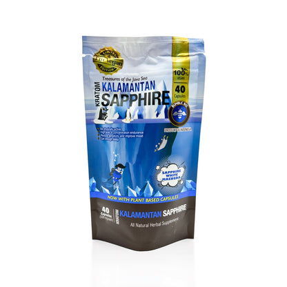 BUMBLE BEE - KALAMANTAN SAPPHIRE (WHITE MAENG DA) CAPSULES