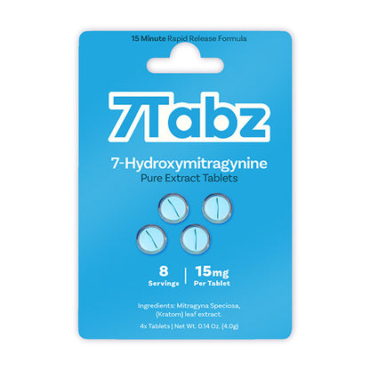 7TABZ 7-HYDROXYMITRAGYNINE PURE EXTRACT TABLETS 4 COUNT