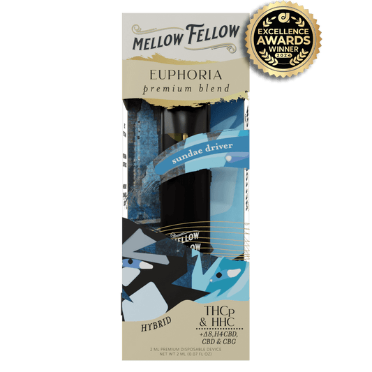 MELLOW FELLOW PREMIUM BLEND DISPOSABLE SUNDAE DRIVER - 2G