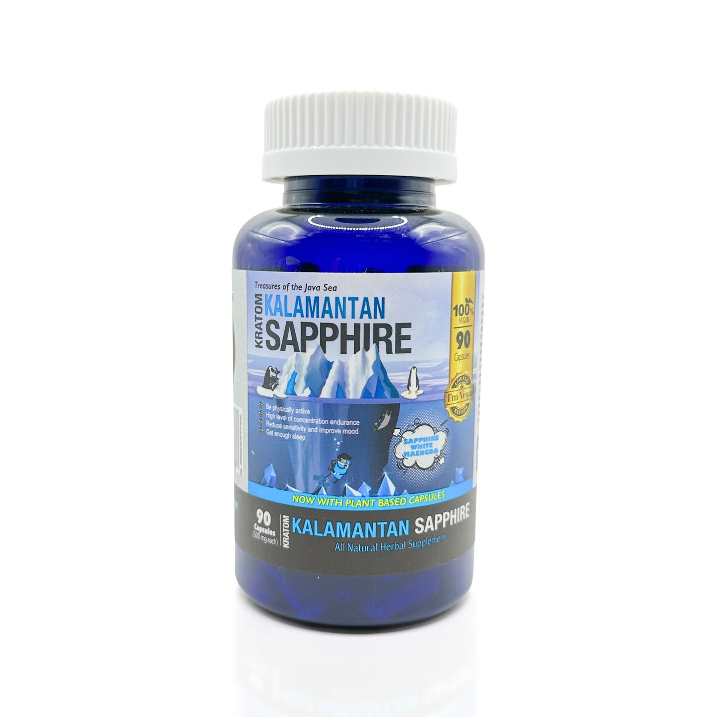 BUMBLE BEE - KALAMANTAN SAPPHIRE (WHITE MAENG DA) CAPSULES