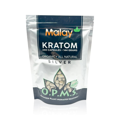 OPMS SILVER - GREEN VEIN MALAY CAPSULES