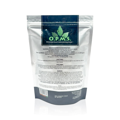 OPMS SILVER - GREEN VEIN MALAY CAPSULES