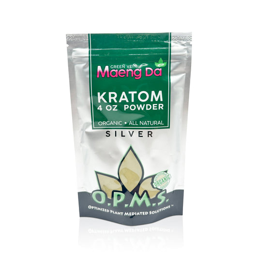 OPMS SILVER - GREEN VEIN MAENG DA POWDER