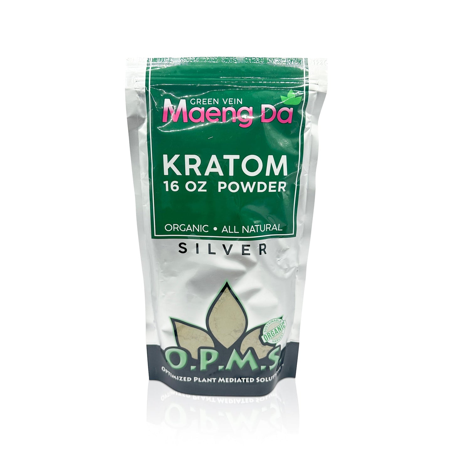 OPMS SILVER - GREEN VEIN MAENG DA POWDER