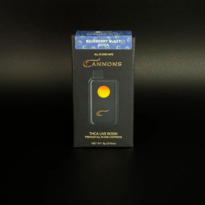 CANNONS THCA LIVE ROSIN ENRICHED DISPOSABLE - 3ML