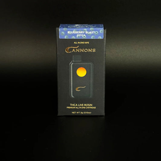 CANNONS THCA LIVE ROSIN ENRICHED DISPOSABLE - 3ML