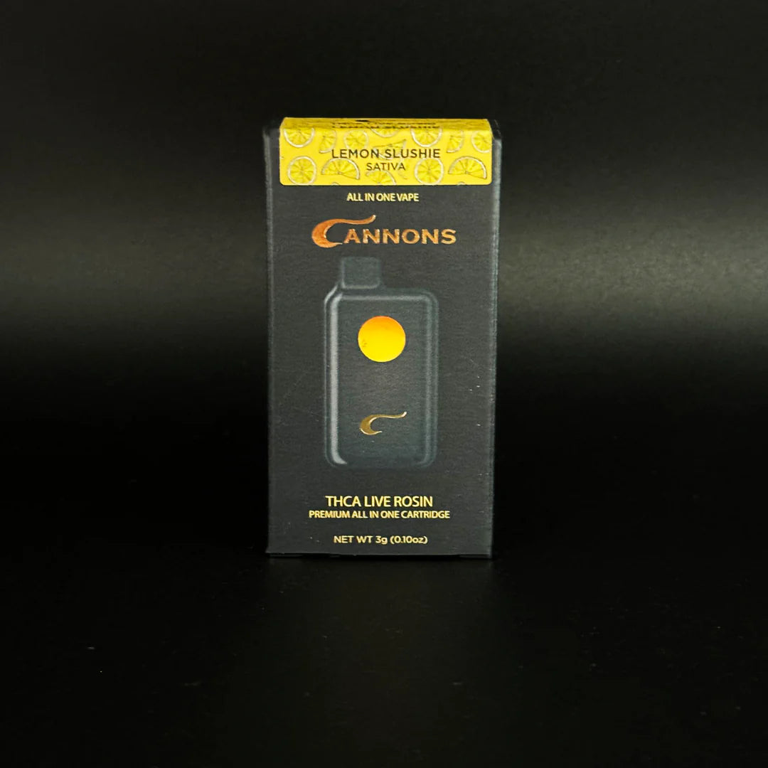 CANNONS THCA LIVE ROSIN ENRICHED DISPOSABLE - 3ML