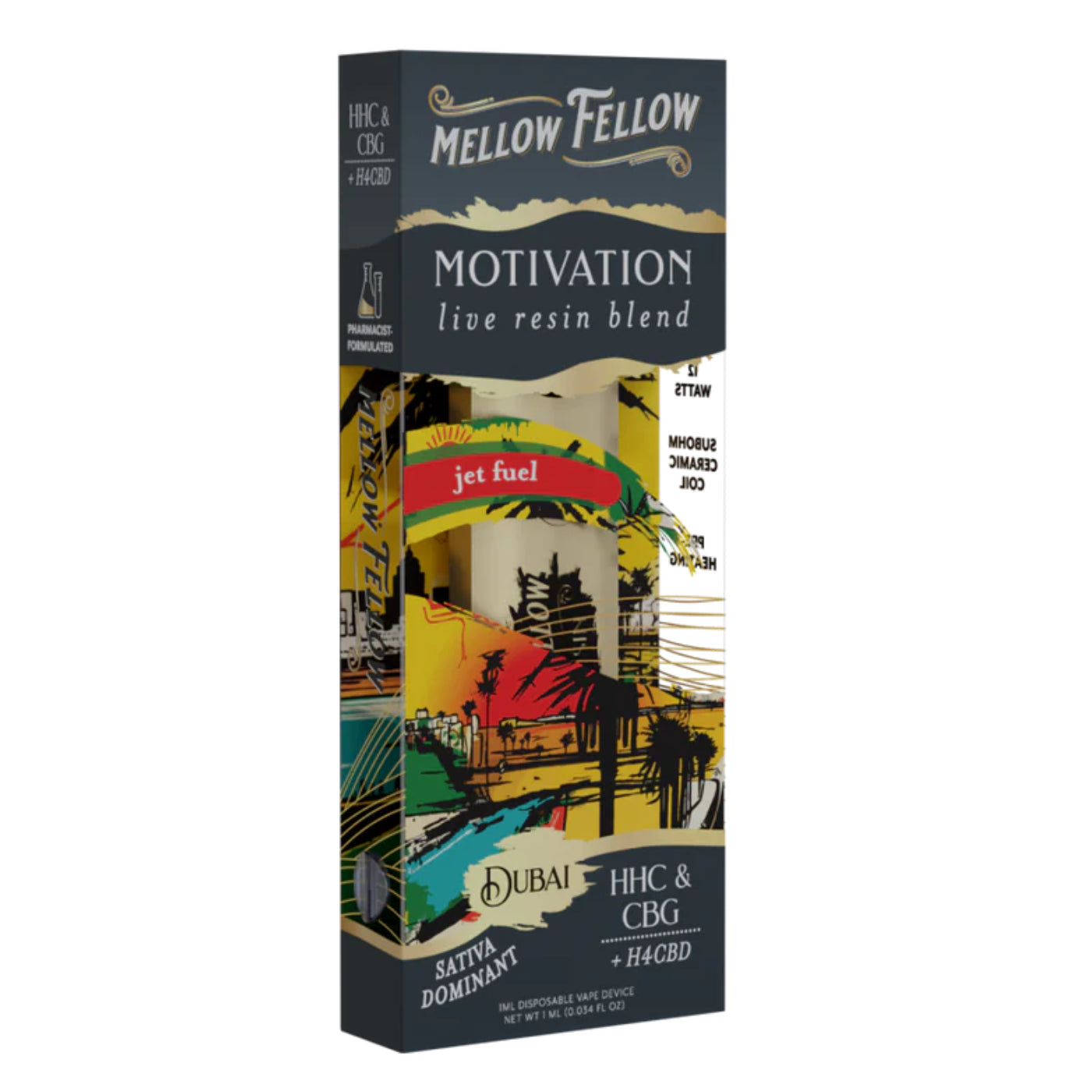 MELLOW FELLOW - LIVE RESIN BLEND DISPOSABLE - 1G