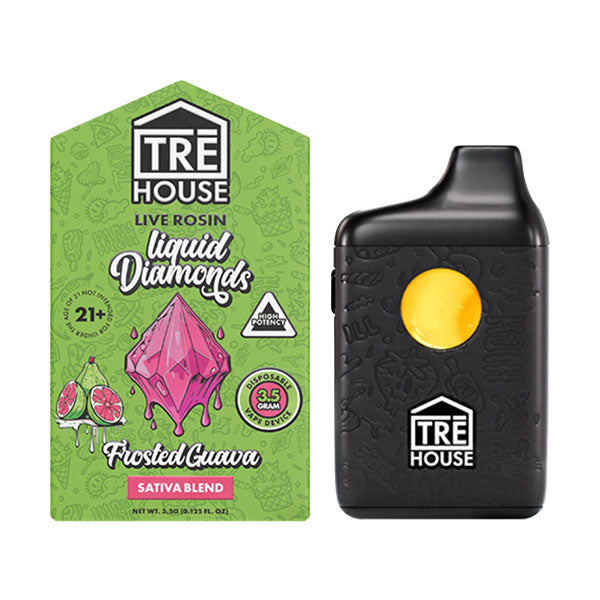 TRE HOUSE - LIVE ROSIN LIQUID DIAMONDS DISPOSABLE | 3.5G