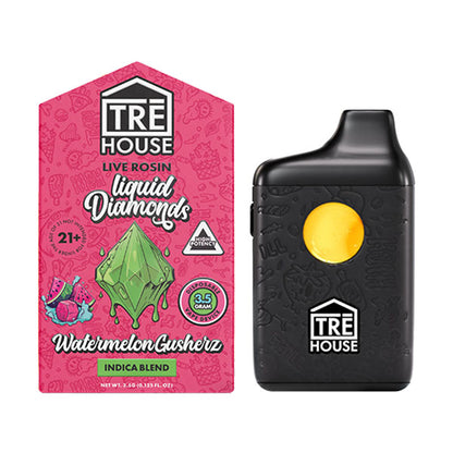 TRE HOUSE - LIVE ROSIN LIQUID DIAMONDS DISPOSABLE | 3.5G